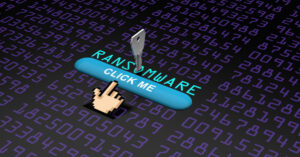 Depiction of ransomware